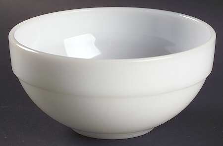 Anchorwhite (Milk White) 6" Mixing Bowl