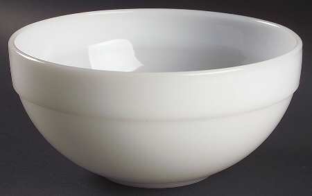Anchorwhite (Milk White) 8" Mixing Bowl
