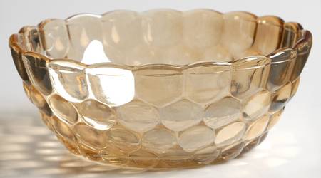 Bubble Iridescent (Not Peach Lustre) by Anchor Hocking