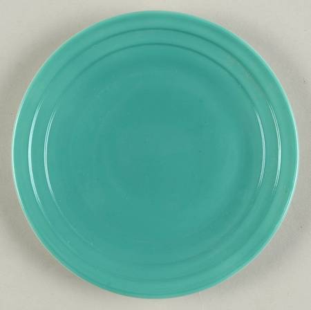 Moderntone Little Hostess Aqua Child's Plate by Hazel-Atlas