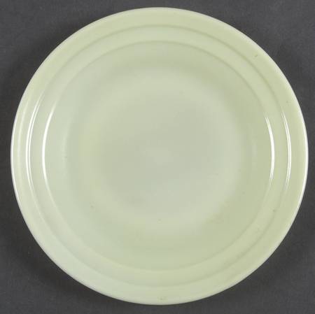 Moderntone Little Hostess Light Green Child's Plate by Hazel-Atlas