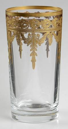 Vetro Gold Highball Glass by Arte Italica