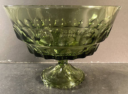 Reflection Green 10" Footed Centerpiece