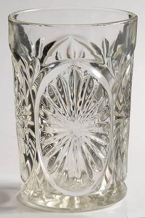 Medallion Clear 8 Oz Flat Tumbler
