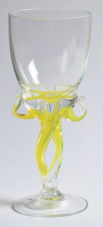 AC21 (Various color stems) Water Goblet
