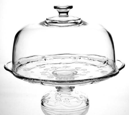 Savannah Clear 11" Pedestal Cake Stand & Dome