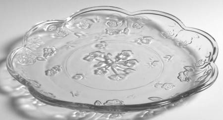 Savannah Clear Dinner Plate