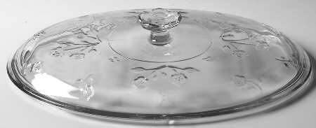 Savannah Clear Oval Covered Casserole-2 Quart-Lid Only