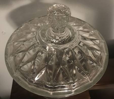 Crown Point Lid for Footed Candy Dish