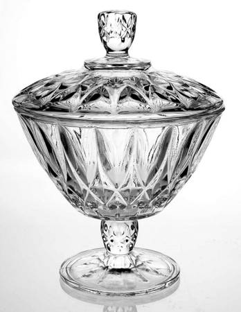 Crown Point Footed Candy Dish & Lid by Anchor Hocking