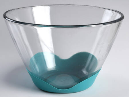 Presence Clear Punch Bowl with Skid Guard by Anchor Hocking