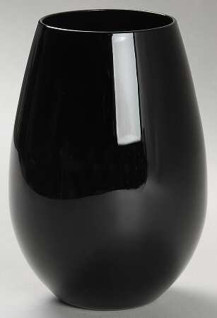 Midnight Black Tall Stemless Wine
