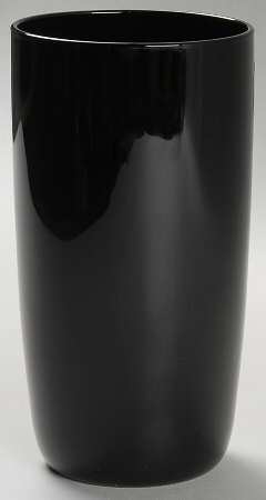 Midnight Black Highball Glass