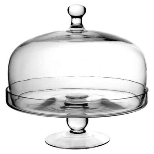 Simplicity Cake Plate with Glass Dome