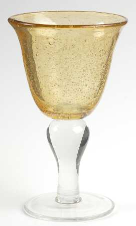 Iris Citrine Wine Glass by Artland