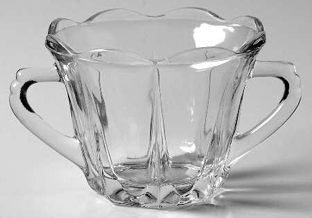 Swedish Modern Clear Open Sugar
