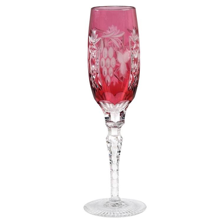Marsala (Various Colors) Fluted Champagne