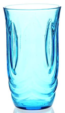 Colonial Tulip Laser Blue 16 Oz Flat Tumbler