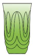 Colonial Tulip Avocado Green