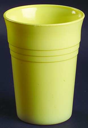 Moderntone Platonite Chartreuse 9 Oz Flat Tumbler