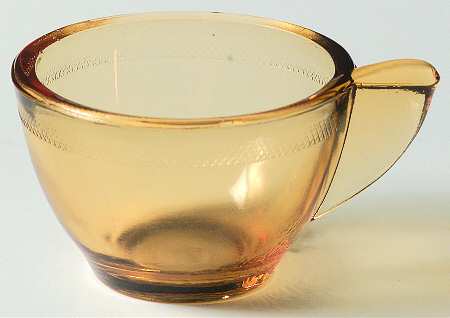 Stippled Band Topaz Toy Cup