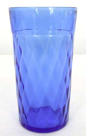 Diamond Optic Cobalt Blue by Hazel-Atlas