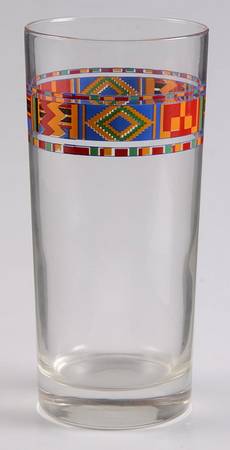 Kente 14 Oz Flat Tumbler
