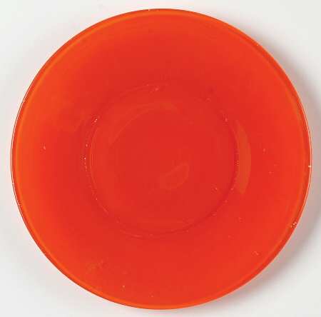 Rainbow Tangerine Bread & Butter Plate