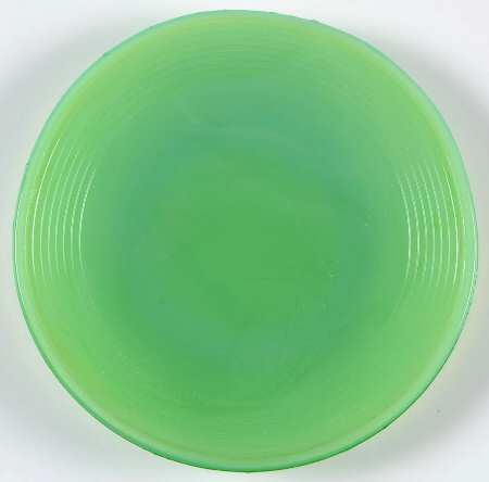 Concentric Rib Jade Child's Plate