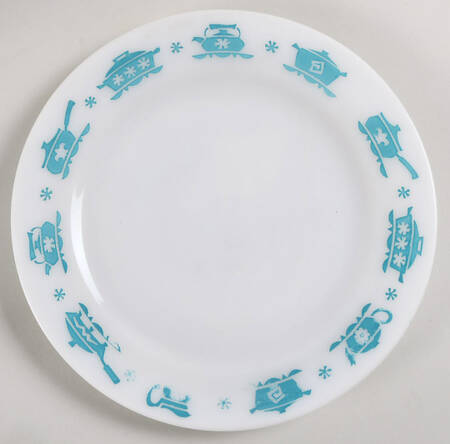Kitchen Aids Turquoise Dinner Plate