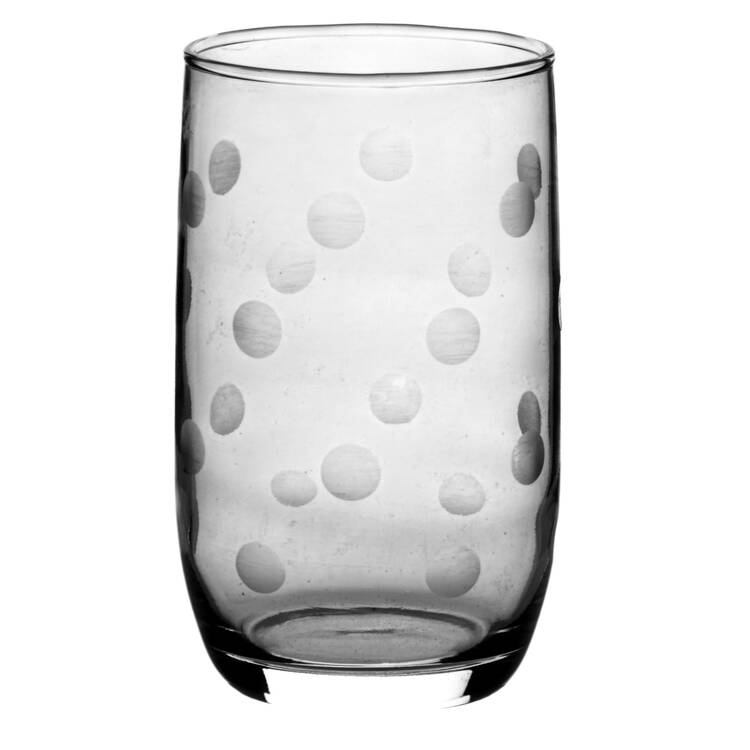Coin Dot 9 Oz Flat Tumbler by Anchor Hocking