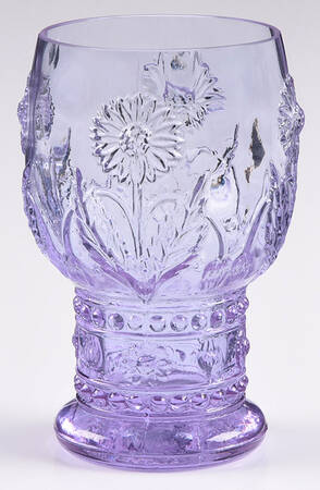 Helianthus Lavender Water Goblet