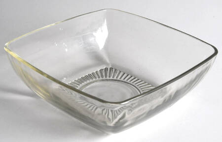 Union Square (Clear) 6" Square Bowl