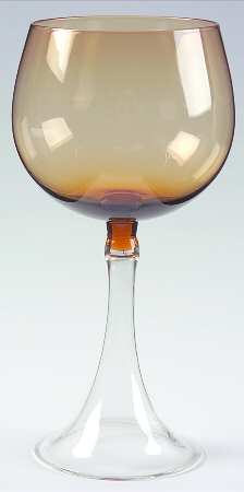 Trumpet Chocolate Water Goblet
