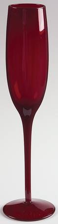 Midnight Rouge Fluted Champagne