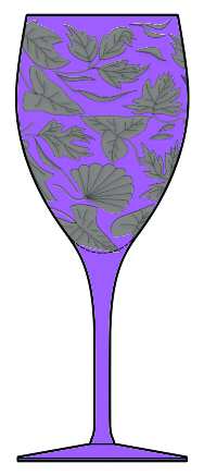 Foliage Purple by Artel