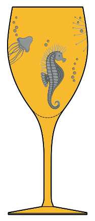Frutti Di Mare Amber by Artel