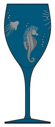 Frutti Di Mare Peacock (Teal) by Artel