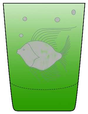 Sea Life Olive Green by Artel