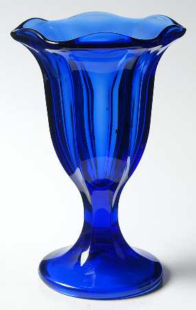 Fountainware Cobalt Blue Sundae Glass