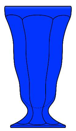 Fountainware Cobalt Blue by Anchor Hocking