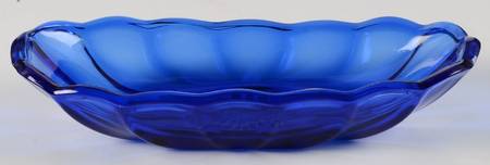 Fountainware Cobalt Blue Flat Banana Split