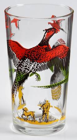 Pheasants 10 Oz Flat Tumbler