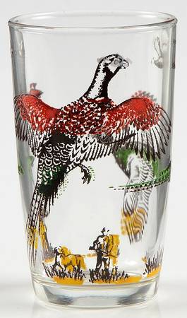 Pheasants Flat Juice Glass