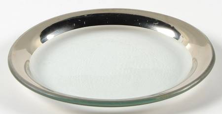 Roman Antique Platinum Dessert Plate
