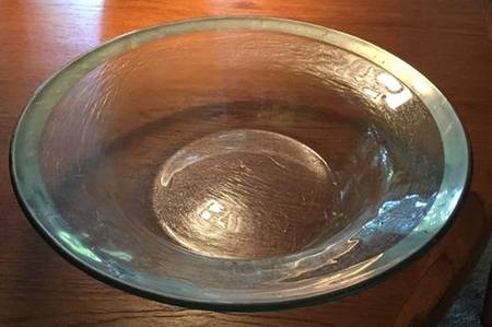 Roman Antique Platinum 15" Round Serving Bowl
