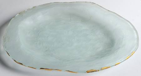 BC Clear (Gold Trim) Dinner Plate