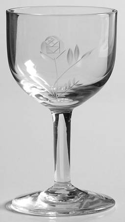 Petite Rose Cordial Glass by Aladdin