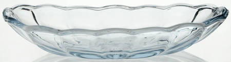 Fountainware Blue Flat Banana Split