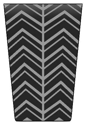 Herringbone Black by Artel